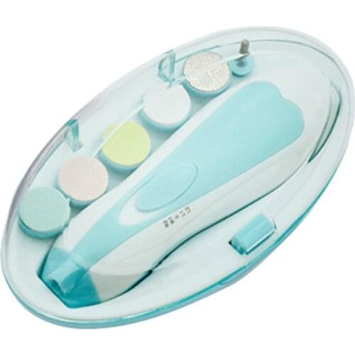 Electric Baby Nail File Clippers Toes Fingernail Cutter Trimmer Manicure Tool Baby Care Accessories Kits