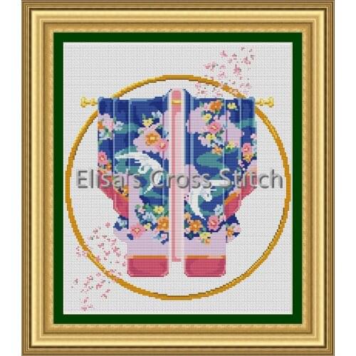 JW060 Cross Stitch Kit Cross stich Kits Homfun Craft Cross Stich Painting Joy Sunday Christmas Decorations For Home Homefun