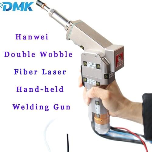 Hanwei Handheld galvanometer double wobble fiber laser welding head 500w 1000w 1500w
