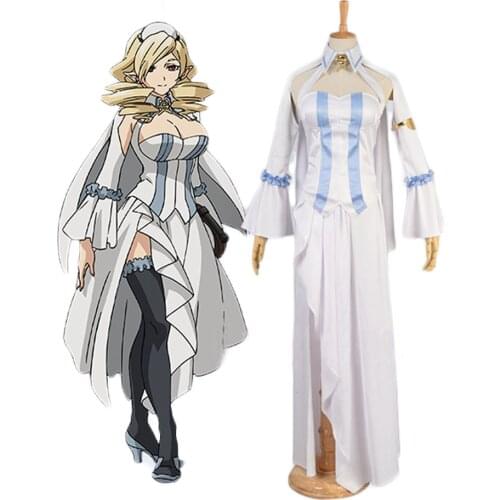 Horn Skuld Dress Cosplay Seraph of the End Horn Skuld Cosplay Costume Owari no Seraph Cosplay Costume Custom Made Any Size