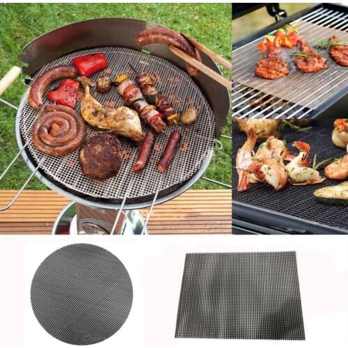 BBQ Grill Mat Mat Nonstick Pad Fiberglass Grill Pad Grill Foil Tool BBQ Magic Grill Mat Drop shipping