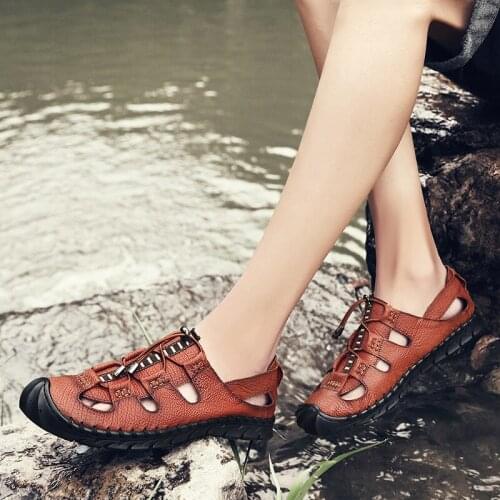 Running Fashion breathable Light men shoe for playa mens zapatos male Sneakers shoes safety Men beach fashion slippers wear new