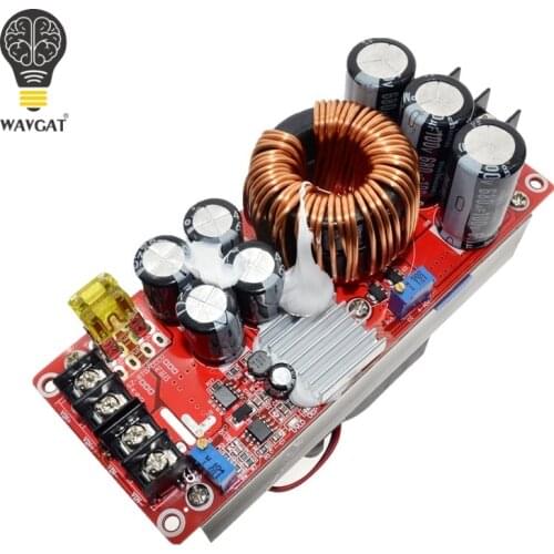 WAVGAT 1500W 30A DC-DC Boost Converter Step-up Power Supply Module In10~60V Out 12~90V New Electric Unit Modules Module