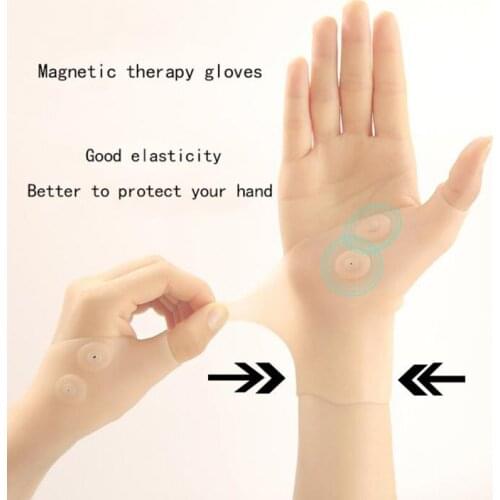 1pcs Thumb Splint Finger Support Thumb Stabilizer Wrist Sleeve Silicone Magnetic Therapy Mouse Hand Pain Prevention