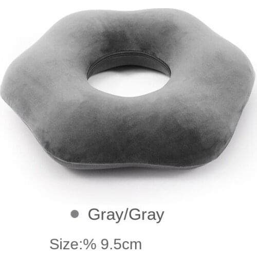 Solid Color Flower Shape Memory Foam Waist Pillow Driving Reading Breathable Soft Mats Back Support Cushion Health Care