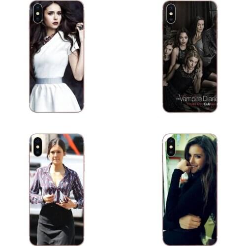 Silicone Shell Case For Xiaomi Redmi mi10 lite Pro Note 9 PRO Max 9s Mi9 K30 K20 Pro 5G Nina Dobrev The Vampire Diaries