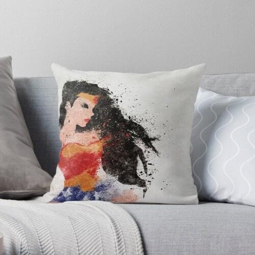 Justice Throw Pillow Cushion Cover Polyester throw pillows case on sofa home living room car seat decor 45x45cm