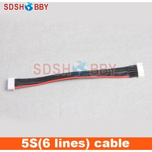 5S 15cm LiPo Battery Extension Line/Wire/Connector with Balance Charger Plug/22AWG Line *1pcs