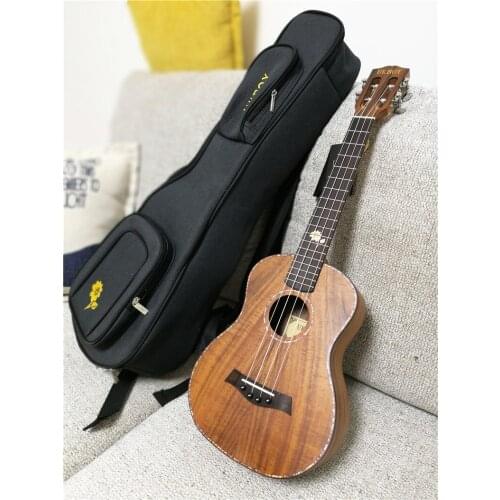 26 inch Ukulele Tenor Ukulélé Solid Spruce Mahogany Wood With Bag/Tuner/Capo/Picks/Strap