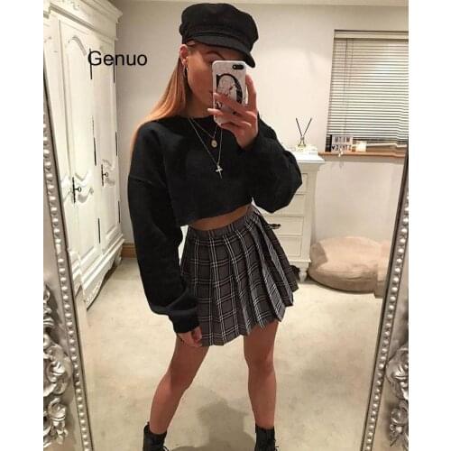 Winter Women Pullover Solid Sweatshirt Female Autumn Casual Designer Round Neck Long Sleeve Clothing Dropshipping Harajuku Shirt