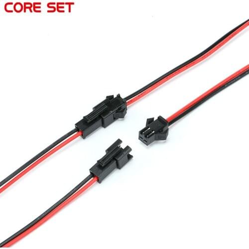 20Pcs/10 Sets Male to Female Plug Terminal Wire Connector Terminal Line for LED Downlight Ceiling Lamp