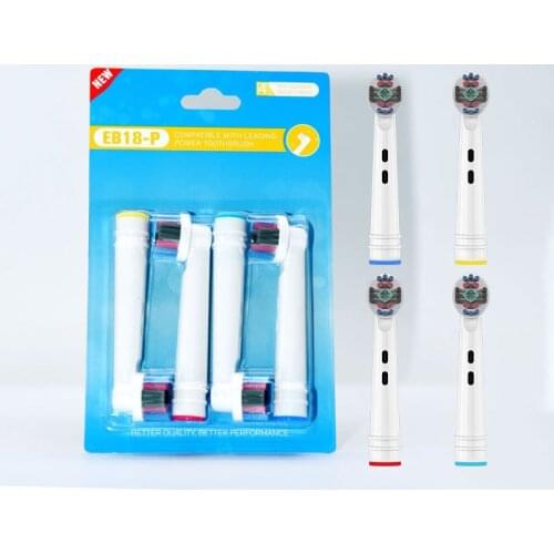 4PCS Replacement brush heads for Oral b electric toothbrush before power/Pro health/Triumph/3D Excel/clean precision