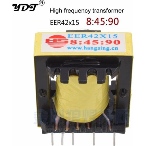 YDT EER42x15 8:45:90 argon arc welding machine high voltage arc plate high frequency transformer compatible EER43x15