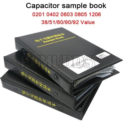 Free Shipping 950PCS 2550PCS 4500PCS 0201 0402 0603 0805 1206 Capacitor Sample Book SMD Assorted Kit 10uf 1nf 100pf 10nf