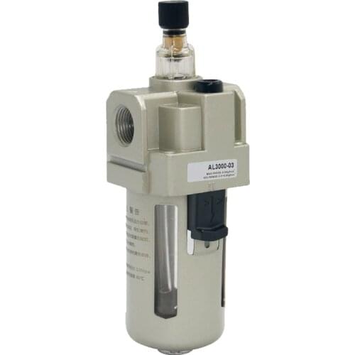 Free shipping AL3000-03 Pneumatic Air Lubricator 3/8 Inch Air Source Treatment Units 3/8" bsp AL 3000 Series 1700L/Min Atomized