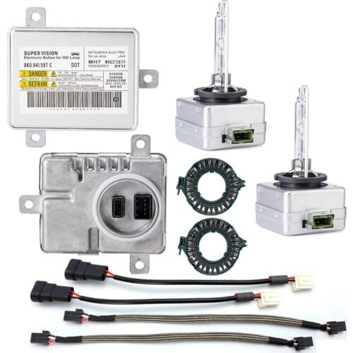 Canbus Xenon D1S D1R D3S D3R 6000K 12V 35W Ballast HID Xenon Headlight Kit 8K0941597 8K0941597C 8K0941597E Car Light Bulb Kit