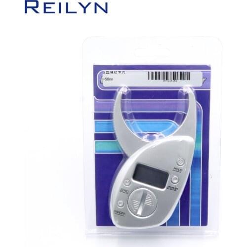 Electronic Digital caliper Fat Gauge Fat Caplier 0-50mm plastic digital measurement gauge LCD display digital caliper 1pc