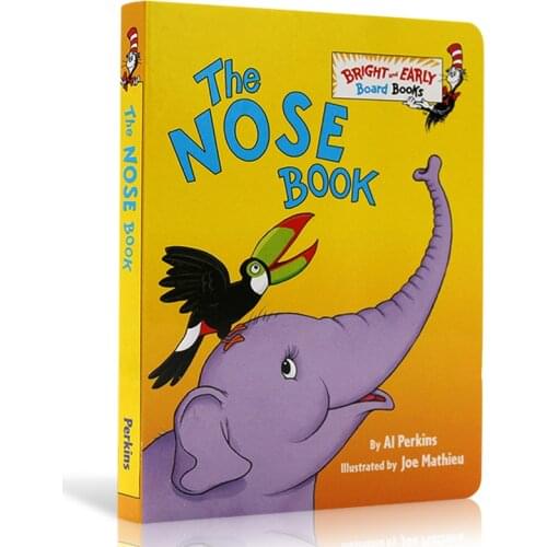 Dr Seuss The Nose Book English Language Picture Story Cardboard Books for Baby board Books for Children Kids Learning Toy