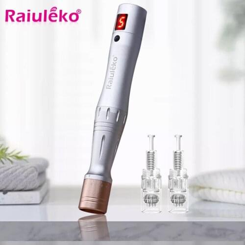 Cosmetic Tattoo Gun Needle Cartridge Wired MYM M5-C GLOW Kit of Auto Derma Tools Microneedle Semi-permanent Embroidery Machine