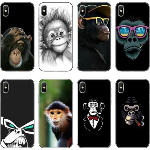 Monkey baby Fashion Soft Cover Case For Samsung Galaxy A71 A70 A60 A51 A50 A41 A40 A31 A30 A20E A21S A12 A10 A7 A5 A3