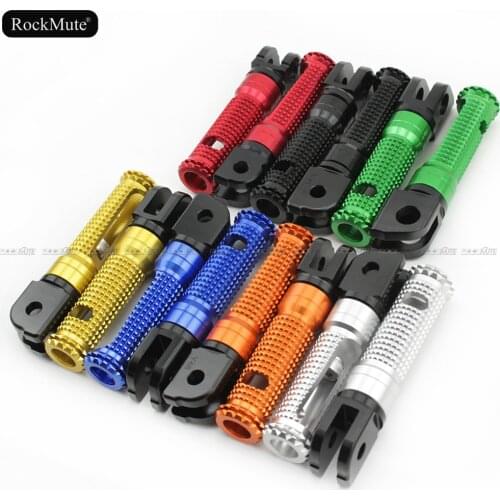 Motorcycle Antiskid Rider Front Foot Peg Rest Footpeg Footrest Racing Adapter For KAWASAKI Z900 Z650 VERSYS-X 300 2017-2018