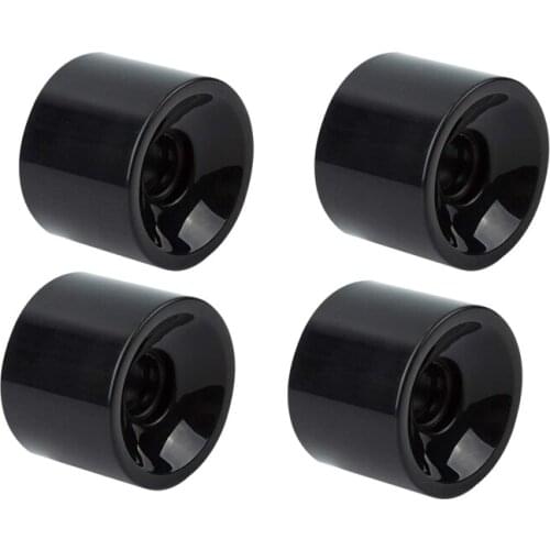 Set of 4 Longboard Skateboard Wheels 70mm 80A,Replacement Wheels for Cruiser Pennyboard Waveboard Snakeboard