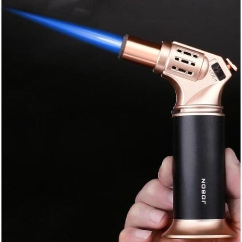 Spray Gun Kitchen Flame Mode Lighter Turbo Torch Gas Jet Windproof Lighter Butane Big Firepower Welding BBQ Baking Outdoor
