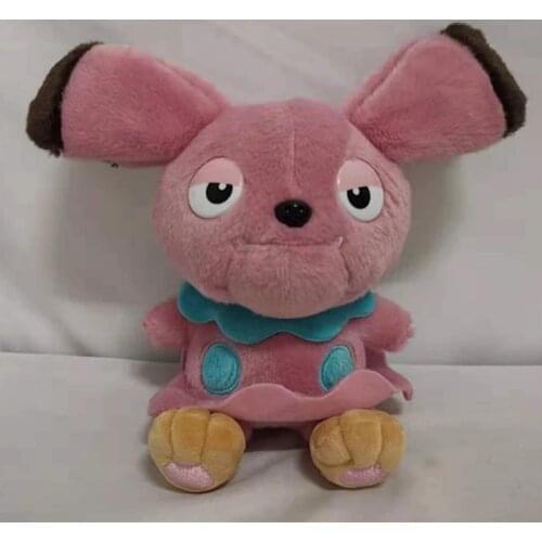 Pokemon Anime Games series 20CM original Snubbull plush toy stuffed toys Soft pillow A birthday present for children