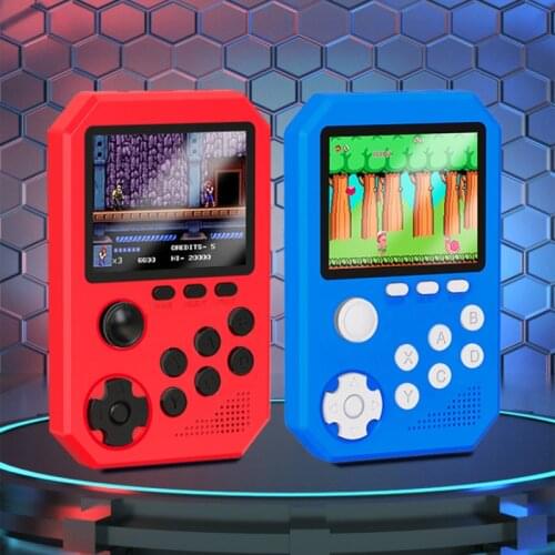 A6 Mini Handheld Game Console Players 900 in 1 Game Retro Game Consoles Console Games Card Gaming