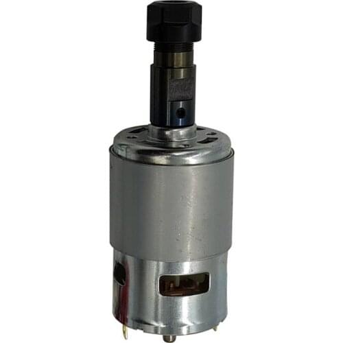DC 24V With ER11 Extension Rod Carving Metal Engraving Machine 200W Spindle Motor Stable 3.175mm Collets Air Cooled Wood For CNC