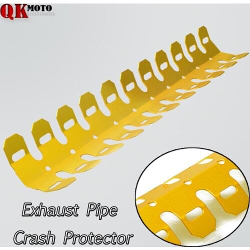 R QIANKONG 2017 New Exhaust Muffler Pipe Heat Shield Cover Guard For YAMAHA TZR125 TZR250 WR400 WR450 XT225 TTR250 MT07 MT09