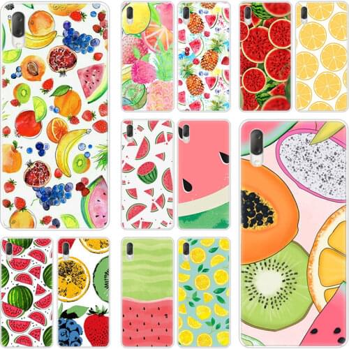 Summer fruit watermelon Hard Case For Sony Xperia L1 L2 L3 X XA XA1 XA2 XA3 Ultra 10 Plus E5 XZ XZ1 XZ2 Compact XZ3 XZ5 20 Cover
