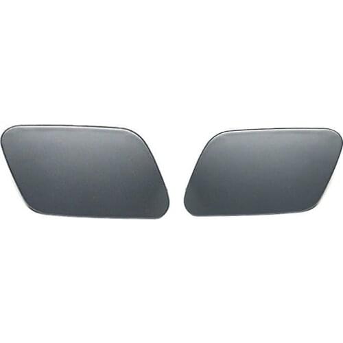 1 Pair of Car Headlight Washer Nozzle Cover Cap Replacement for Audi A4 B7 2005-2008 8E0955275E 8E0955276E