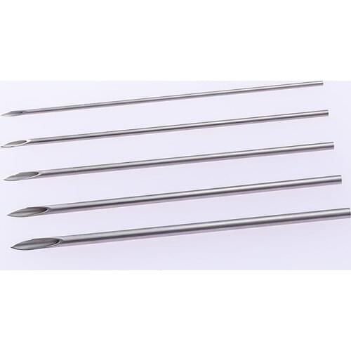 5/25pcs Sterilized Disposable Body Piercing Needles Surgical Steel Tattoo Supply Ear Nose Tongue Lip Navel Piercing Tools 14-20G
