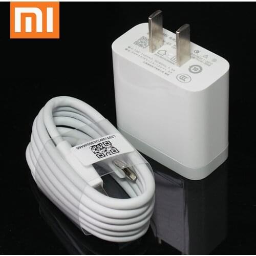 XIAOMI Mi 9 9T QC3.0 Quick Charger Adapter 12V/1.5A TYPE-C Cable For Mi 9 pro 8 a2 a1 6 f1 Max 3 mix 2 2s Redmi Note 8 7 K20 pro