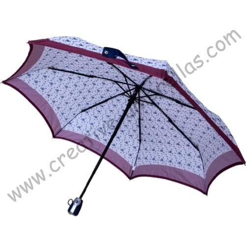 Free shipping (3pcs/lot)Fully automaticaly 210T Pongee Stars Printed umbrellas,steel shaft parasol,fiberglass U-groove joints