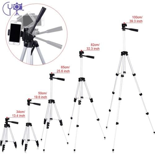 CY 1 pcs Professional tripod Universal Portable Digital Camera Camcorder Tripod Stand Lightweight Aluminum For Canon Nikon Sony