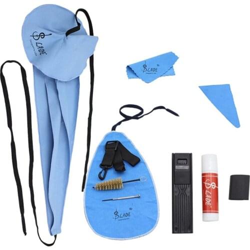 Screwdriver Brush Saxophone Cleaning Care Kit Belt Cork Grease Thumb Rest Cushion Reed Case Mouthpiece Brush Mini Screwdriver