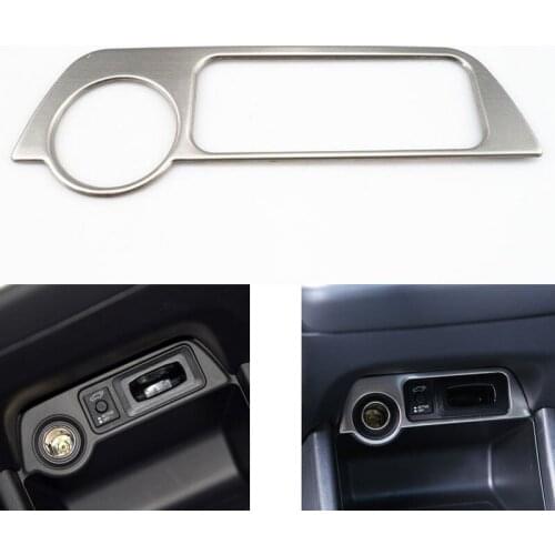 For Mitsubishi Outlander Interior Cigarette Lighter Panel Cover Trim 2013-2016