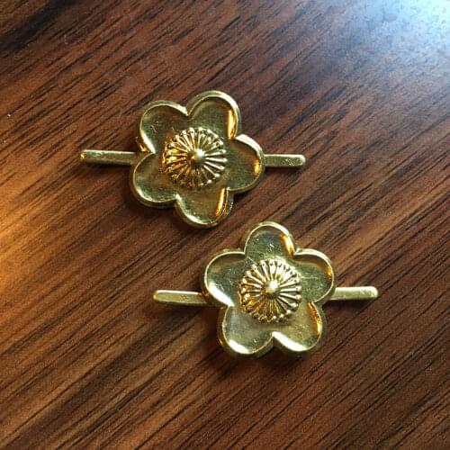 China WWII WW2 Military General Officer Golder Plum Blossom Chinese Army Shoulder Knot CN/402126