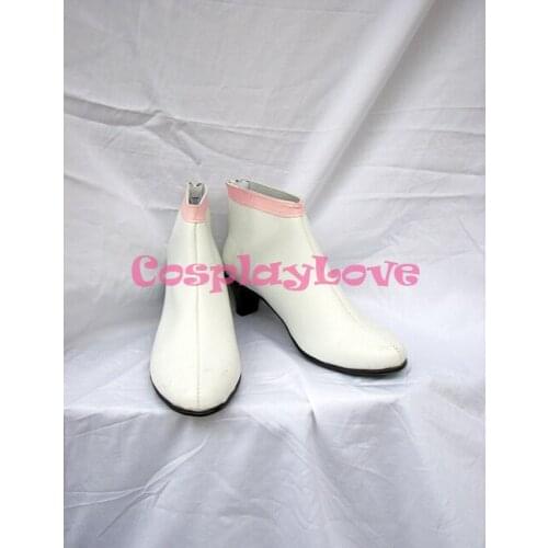 Mobile Suit Gundam Lacus Clyne Fllay Cosplay Shoes Boots Hand Made Custom-made For Halloween Christmas CosplayLove