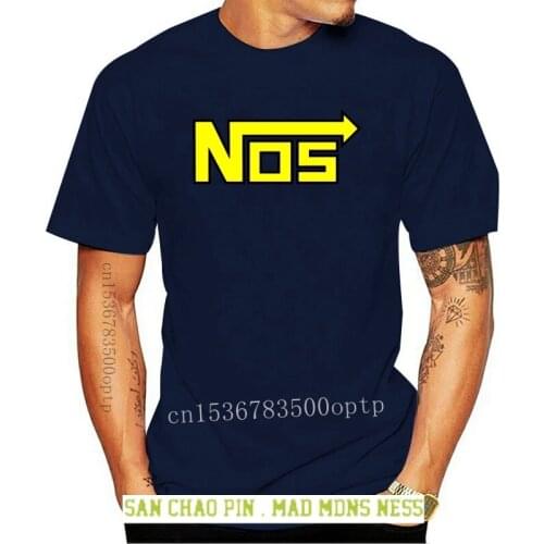 Nos T-Shirt Car Enthusiast Tuner Mechanic Jdm Men T Shirt 2020 Summer Cotton Fashion Trends Leisure T Shirt Logo