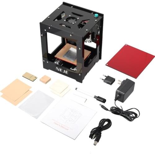 NEJE KZ 10W 450nm Mini Laser Engraving Machine Smart Blue Light AI Mini Engraving Machine Supports Off-line DIY Print Machine