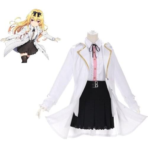 New Anime Arifureta: From Commonplace to Worlds Strongest Cosplay Costume Yue Uniform Dress Full Set