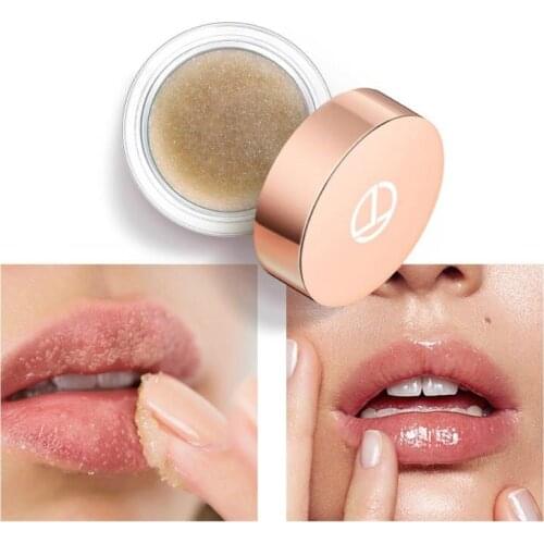 Lip Line Lightening Cream, 3 Color Lip Scrub, Sugar Crystals,Cream, Moisturizing, Exfoliating, Eliminate Dead Skin