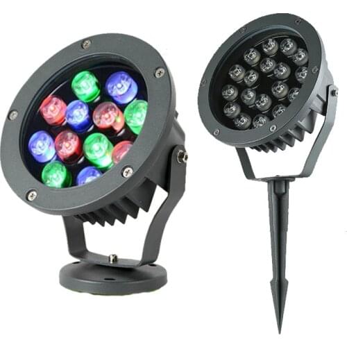 LED Underground light 6W 9W 12W 15W 18W 24W AC220V IP67 Floor Lamp Outdoor Ground Spot Landscape Garden Square Path Buried Yard