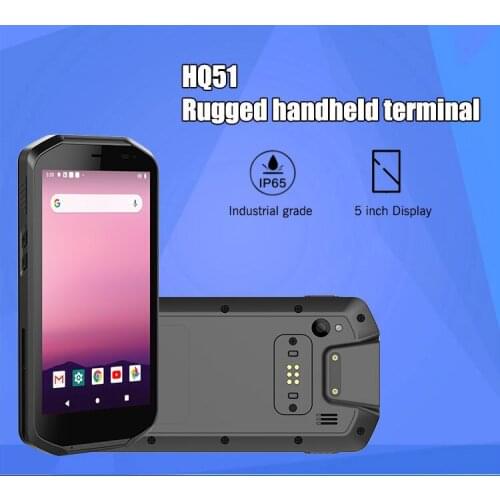 Rugged Barcode Scanner Professional Android 9.0 5 Inch 4G RAM 64G ROM PDA (HQ51)