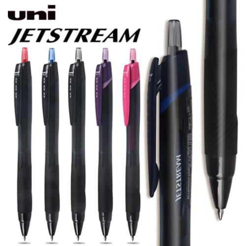 6 Pcs/Lot Mitsubishi Uni SXN-157S Smooth Oil Pen 0.7 mm tip JETSTREAM ballpoint pen Writing Supplies for kids child Student