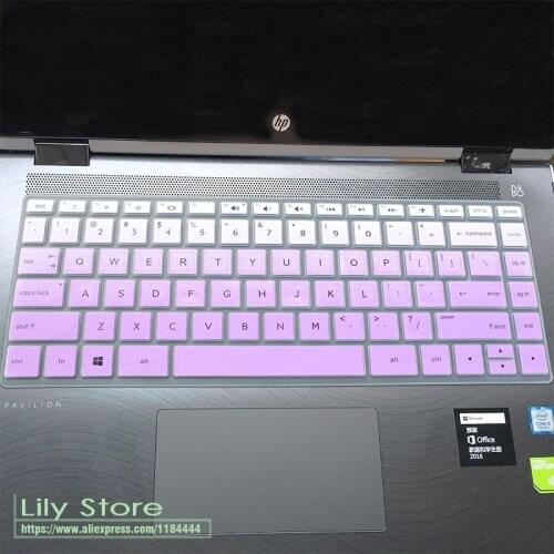 Silicone Keyboard Protector Skin Cover For HP Pavilion x360 14-ba078TX 14-ba063tx ba064tx 2017 new 14-inch Touch Laptop keyboard