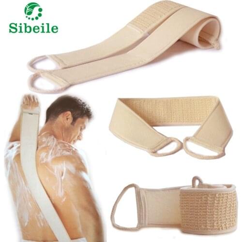 SBLE Wash Skin Spa Towel Loofah Towel Massage Scrubber Hemp Natural Soft Exfoliating Skin body wash Towel Body Bath Brushes